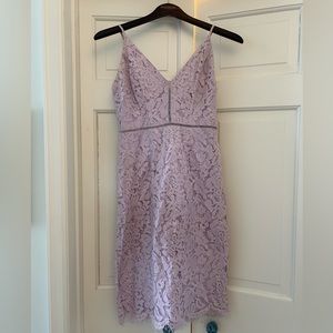 ASTR lavender lace dress